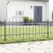vidaXL Gard de Grădină Gri 6.8 x 0.6 m Oțel vopsit &icirc;n pulbere 3334068
