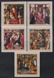 Cook Insule 1977 - Crăciun, 5 Colite, MNH, Nestampilat