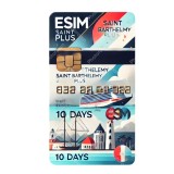 eSIM Saint Barthelemy, Unlimited Plus, 10 Days