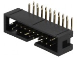 Conector IDC Soclu Tată PIN 20 cu Unghi de 90&deg; THT Aurit 2,54mm - Componentă Electronică Professionala