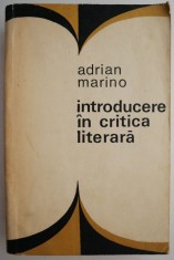 Introducere in critica literara &ndash; Adrian Marino