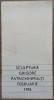 Expozitie sculptura Grigore Patrichi-Smulti 1976