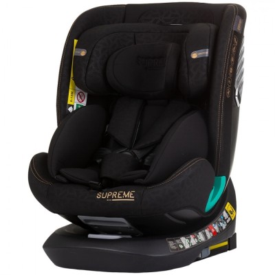 Scaun auto Chipolino Supreme I-Size 40-150 cm cu sistem Isofix obsidian foto