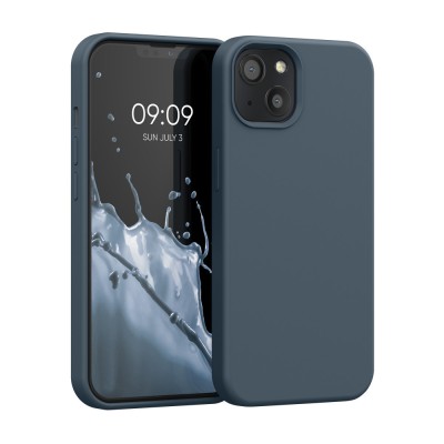 Husa pentru Apple iPhone 13, Silicon, Albastru, 55878.202, kwmobile foto