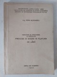 Indrumar de proiectare la sidciplina PROCESE DI MASINI IN FILATURA DE LANA, 1995, ing. Popa Alexandru