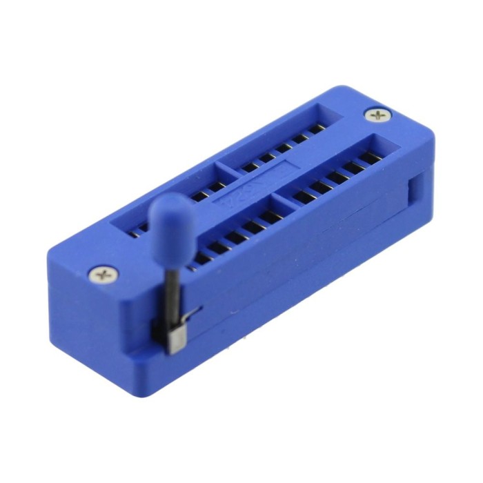 Soclu pentru circuite integrate, ZIF, 24 pini, 503252