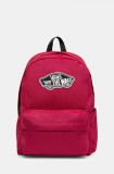 Vans rucsac barbati, culoarea roz, mare, neted, VN000H4YC9L1