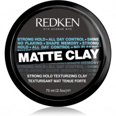 Redken Matte Clay gel pentru aranjarea parului 75 ml