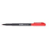 Marker permanent OHP IKON, varf mediu, 1 mm, rosu