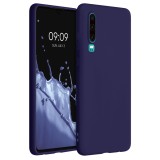 Husa pentru Huawei P30, Silicon, Albastru, 47410.182, Carcasa, Kwmobile