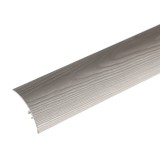 Profil aluminiu de trecere, diferenta de nivel, suruburi ascunse, gri deschis, 0.9 m