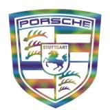 Cumpara ieftin Sticker Porsche Logo