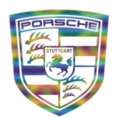 Sticker Porsche Logo