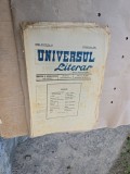 Universul literar - nr 31, 12 septembrie 1920