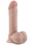 Dildo Realist Dr. William, PVC, Natural, 20.3 cm, Blush NOVELTIES