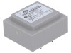 Transformator &icirc;ncapsulat 0,6VA 230V 9V 66mA pentru PCB