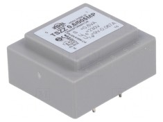 Transformator &icirc;ncapsulat 0,6VA 230V 9V 66mA pentru PCB