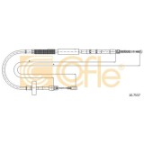 Cablu frana mana Audi A4 (8e2, B6), A4 (8ec, B7); Seat Exeo (3r2) Cofle 107537, parte montare : stanga, spate