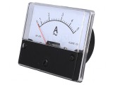 Ampermetru Panou AC 0-5A Clasa 2.5 72x62x40mm 52mm