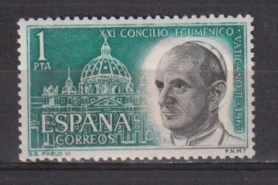 SPANIA 1963 PERSONALITATI MI. 1435 MNH foto