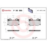 Placute frana Infiniti Fx 07.08-, G Convertible 09.10-, G Coupe 09.07-, G Sedan 01.07-, M37 01.10-, Q50 04.13-, Q60 Coupe 08.13-, Q60 Coupe 09.16-, Q, BREMBO