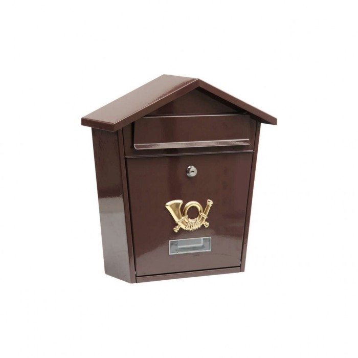 Cutie postala 380 x 320 x 105 mm maro Vorel 78582