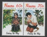 Nauru 1995 - Crăciun, serie neuzata