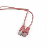 PATCH CORD UTP GEMBIRD Cat5e, cupru-aluminiu, 0.5 m, roz, AWG26, &quot;PP12-0.5M/RO&quot;