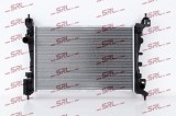 Radiator Fiat Punto Evo/Punto /, Punto Grande 12, motor: 0.9, 0.9 Twinair, 1.2, 1.4, 1.4 Multiair, 540x358x26, SRLine, Aluminiu/ Plastic brazat,