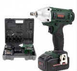 Pistol cheie masina insurubat desfacut cu impact acumulator 24.4V, 2 baterii 5ah (SR-023)