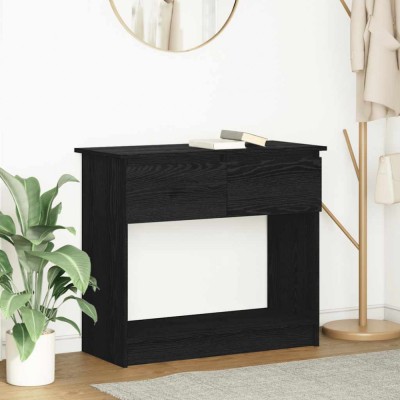 Gossi consola cu sertare negru 85,5x38,5x74,5 cm foto