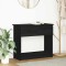Gossi consola cu sertare negru 85,5x38,5x74,5 cm