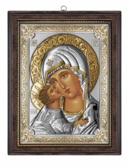 Icoana argintata MD Vladimir 12x15 cm rama