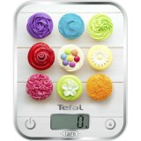 Cantar electronic de bucatarie Tefal Optiss Decor BC5122V1, 5 kg, Multicolor