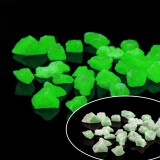 Pietricele fosforescente verzi pentru decor glow, granulatie 15-25 mm, 200 g, ProCart