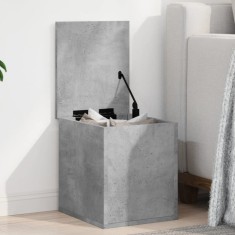 vidaXL Cutie de depozitare, gri beton, 30x35x35 cm, lemn prelucrat 840670