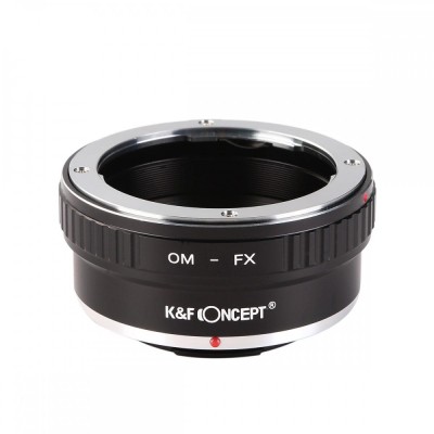 Adaptor montura K&amp;amp;F Concept OM-FX de la Olympus OM la Fuji X-Mount KF06.106 foto