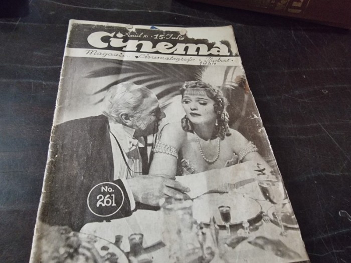 CINEMA - MAGAZIN CINEMATOGRAFIC ILUSTRAT, ANUL XI, NR.261 /1934