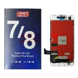 Display LCD Touchscreen cu Rama Apple iPhone 7 Alb - Calitate Zy Vivid