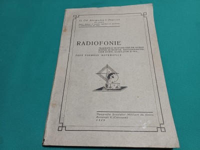 RADIOFONIE *TELEGRAFIE ȘI TELEFONIE FĂRĂ FIR, SISTEME DE RECEPȚIE, RADIOGONIOMETRIE * 1929 * 34 foto
