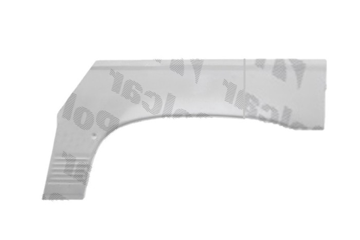 Segment aripa spate MERCEDES Clasa SL (R107), 01.71-09.1989, spate, partea stanga, otel galvanizat
