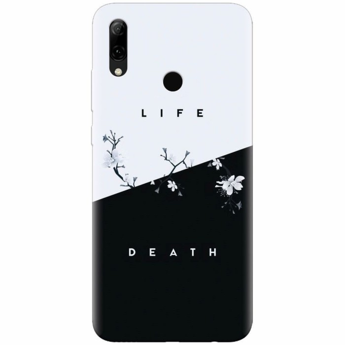 Husa silicon pentru Huawei P Smart 2019, Life Vs Death