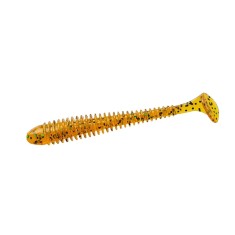Năluca soft Crazy Fish Vibro Worm 100mm culoare 31 Squid
