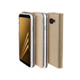 Husa Flip book Samsung J4+ 2018 j415 Fashion&nbsp; Auriu