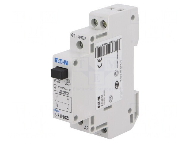Releu monostabil NO 110VDC 20A