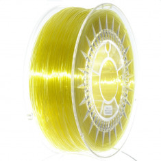Filament Transparent Devil Design PETG pentru Imprimanta 3D 1.75 mm 1 kg - Galben Luminos foto