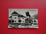 CARTE POSTALA - RPR - CAMPENI - SFATUL POPULAR RAIONAL SI STATUIA LUI AVRAM IANCU