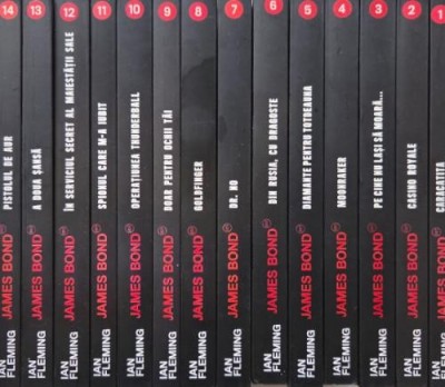 Seria James Bond (14 volume) - Ian Fleming foto