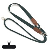 Asteroid GSM - UrbanLoop (TLN4G) - Neck/Crossbody Wear, for Phone Cases, 100cm-140cm Length Adjustmen, Nylon + PU - Dark Green