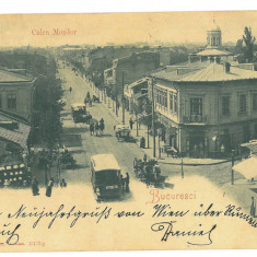 2072 - BUCURESTI, Calea Mosilor, Litho, Romania - old postcard - used - 1901